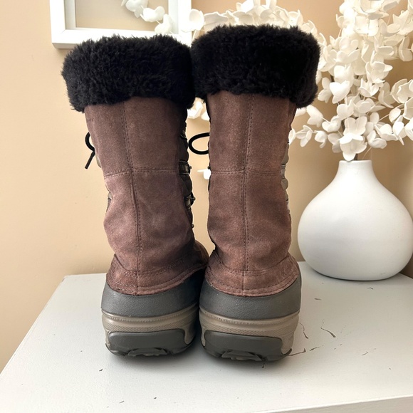 Columbia Omni-Heat Womens Slopeside Winter Boots Brown Size 9 - Picture 5 of 15